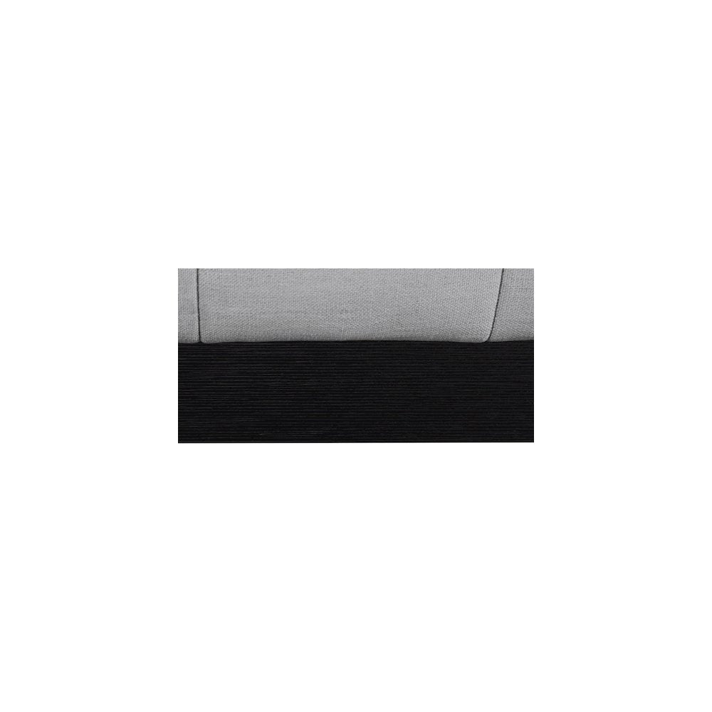 Lucia Grey Linen Textured Fabric King Bed