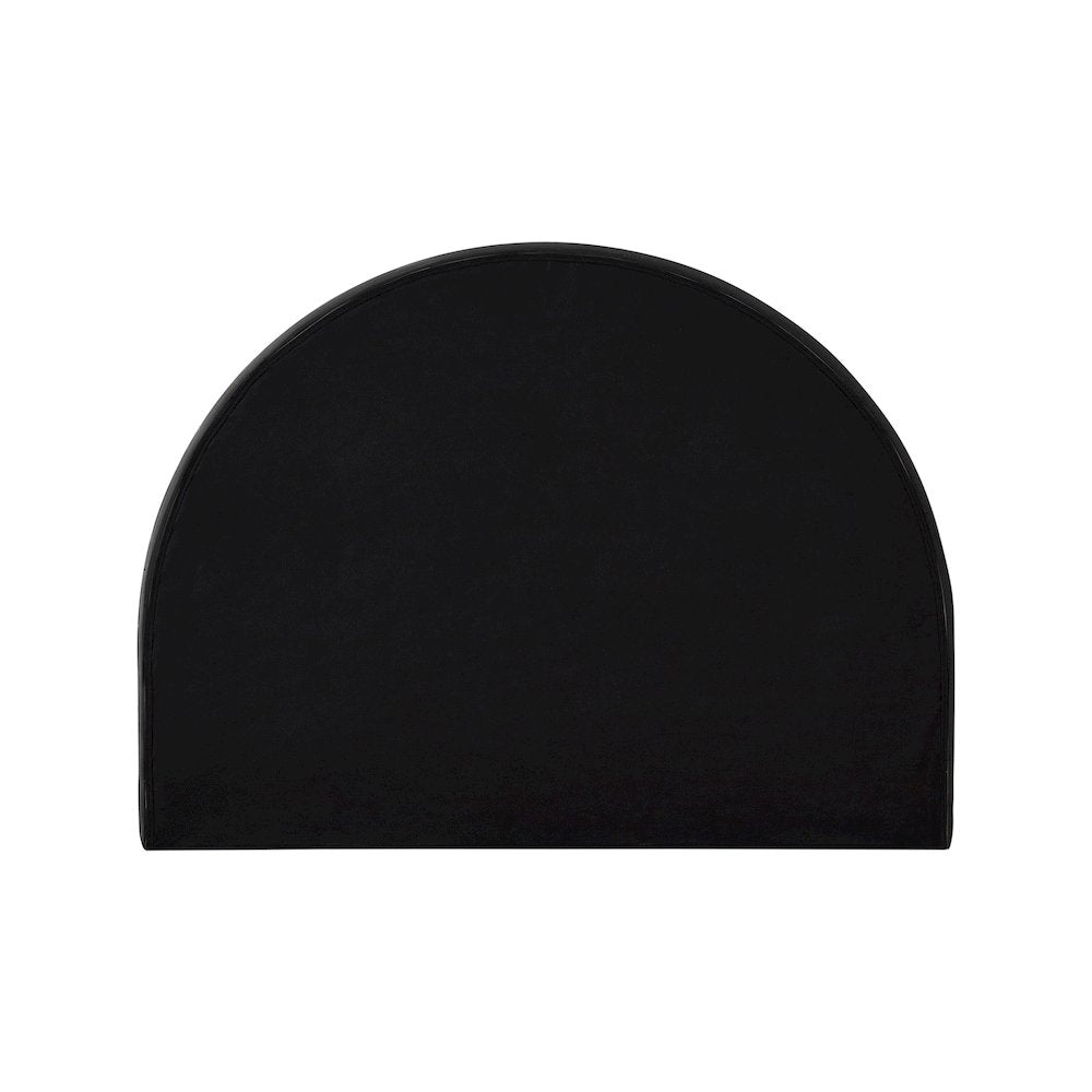 Madrid Black Velvet Queen Bed