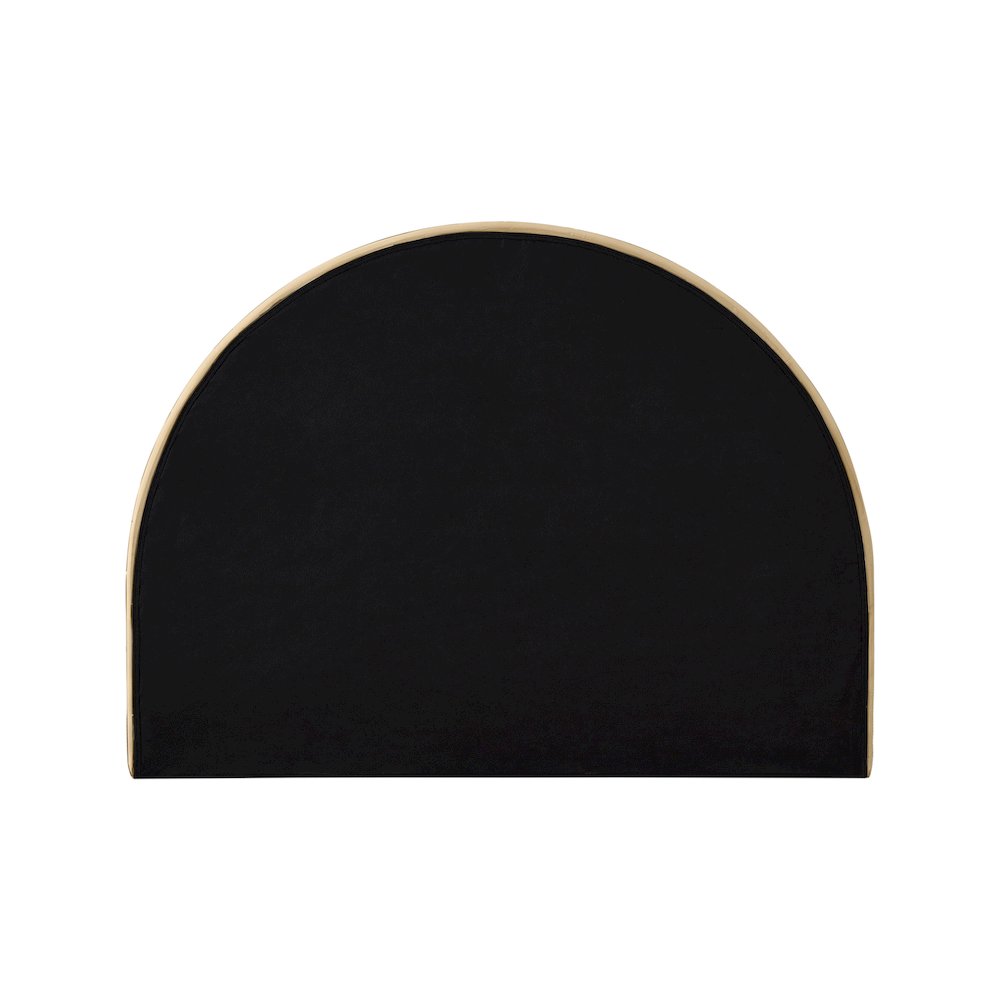 Madrid Camel Velvet Queen Bed