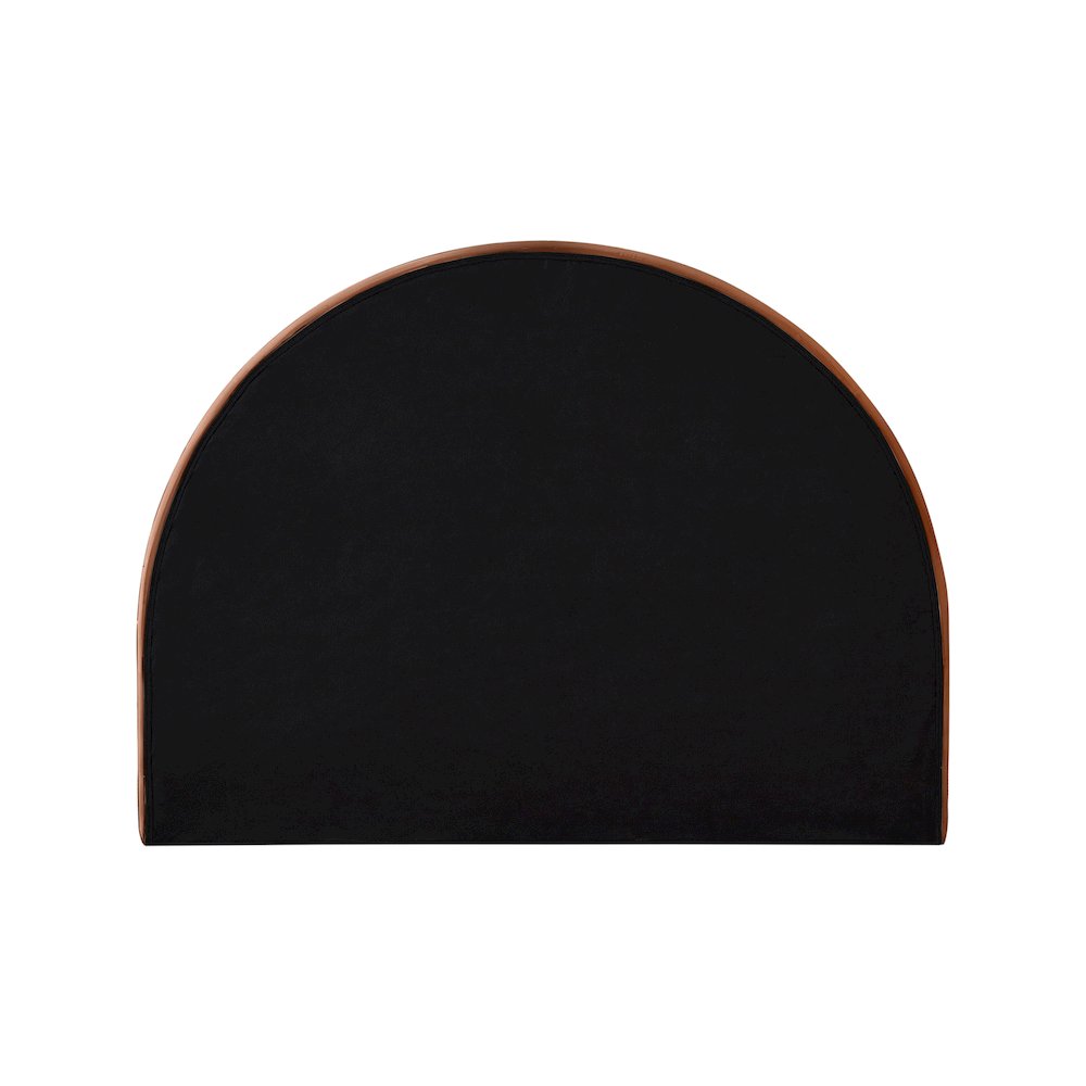 Madrid Cognac Velvet King Bed