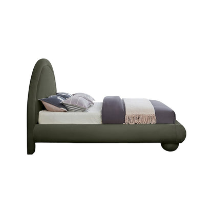 Madrid Green Velvet Full Bed