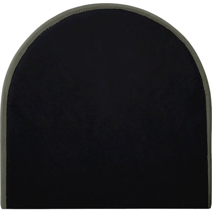 Madrid Green Velvet Twin Bed