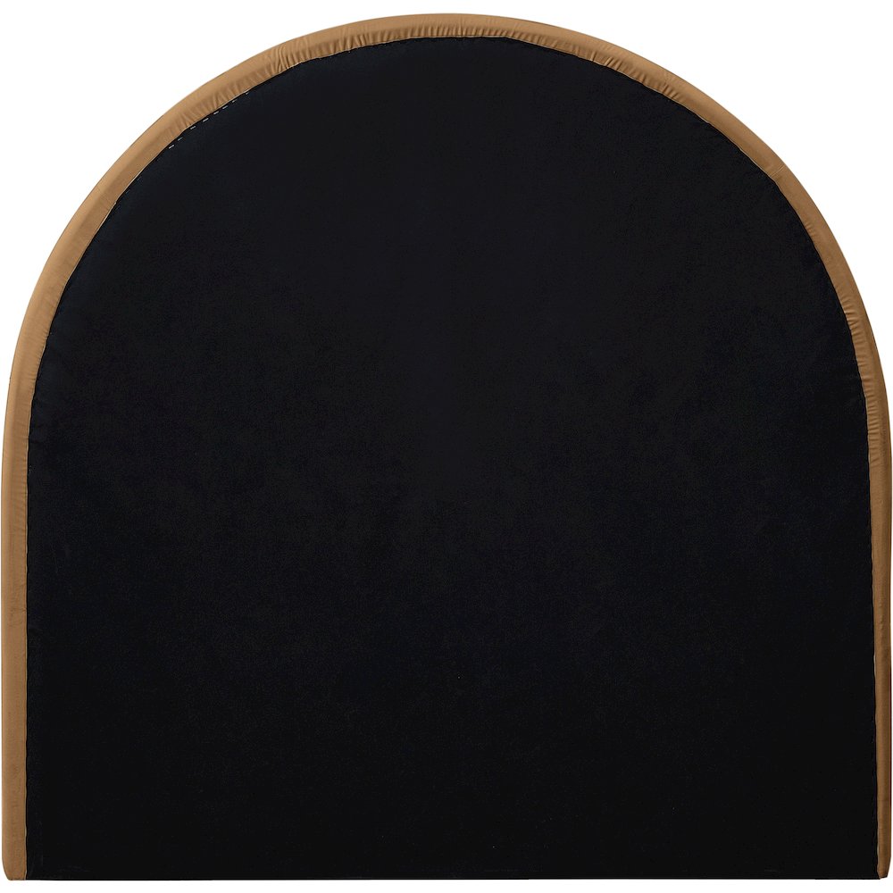 Madrid Saddle Velvet Twin Bed