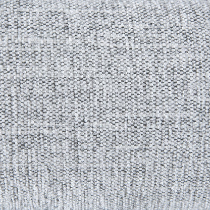 Maxwell Grey Linen Textured Fabric Twin Bed
