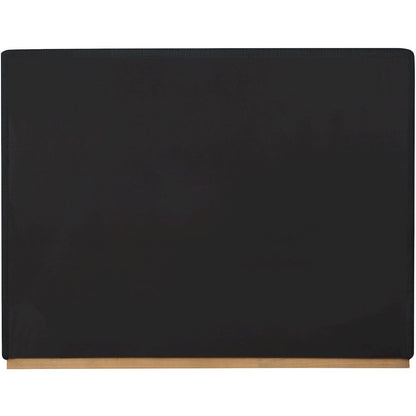 Monaco Black Boucle Fabric King Bed
