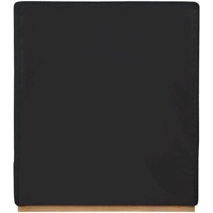 Monaco Black Boucle Fabric Twin Bed