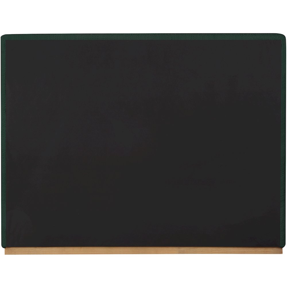 Monaco Green Boucle Fabric King Bed