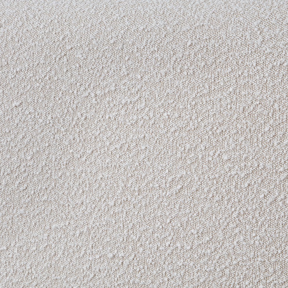 Nash Cream Boucle Fabric Queen Bed