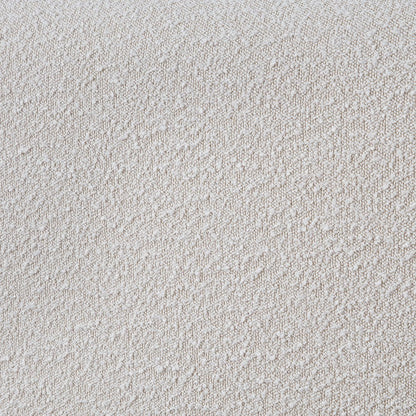 Nash Cream Boucle Fabric Queen Bed