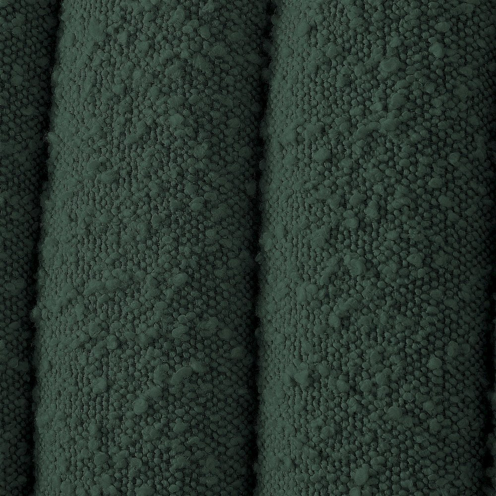 Nash Green Boucle Fabric Twin Bed