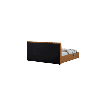 Nico Saddle Velvet Queen Bed