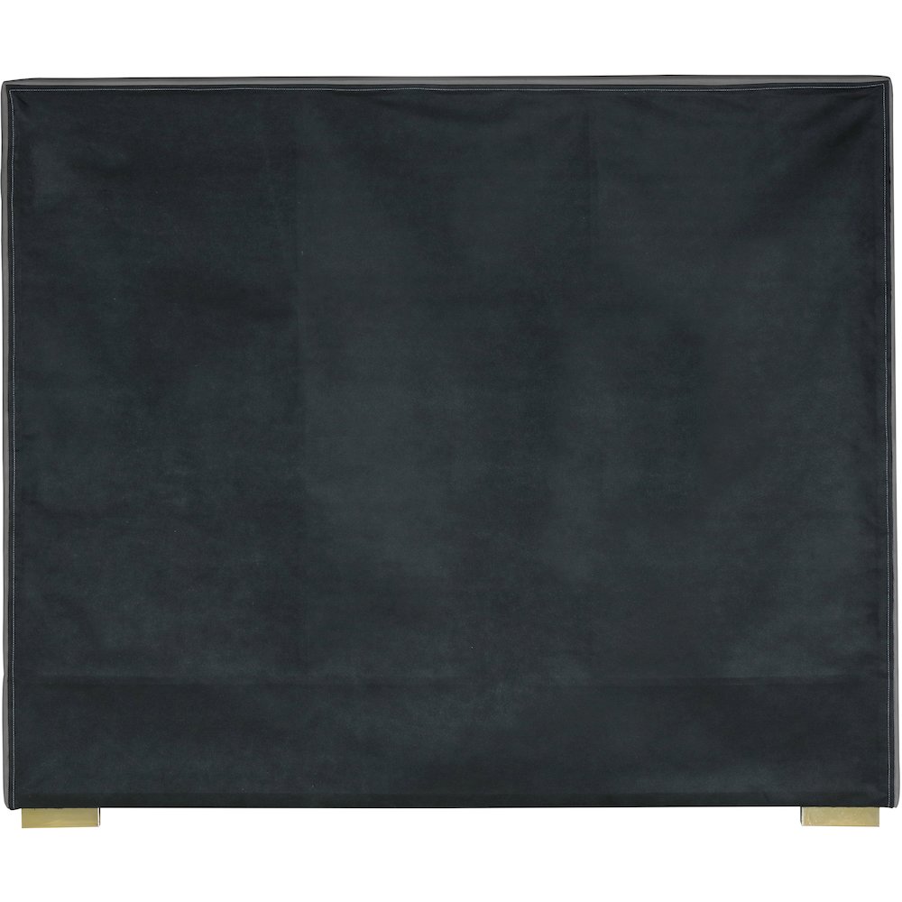 Nora Grey Velvet King Bed