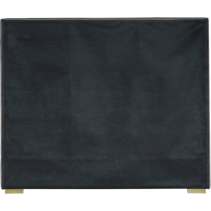 Nora Grey Velvet King Bed