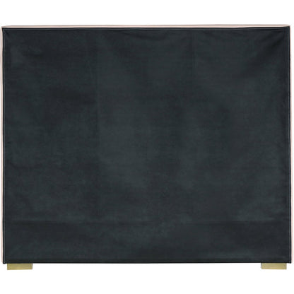 Nora Pink Velvet King Bed