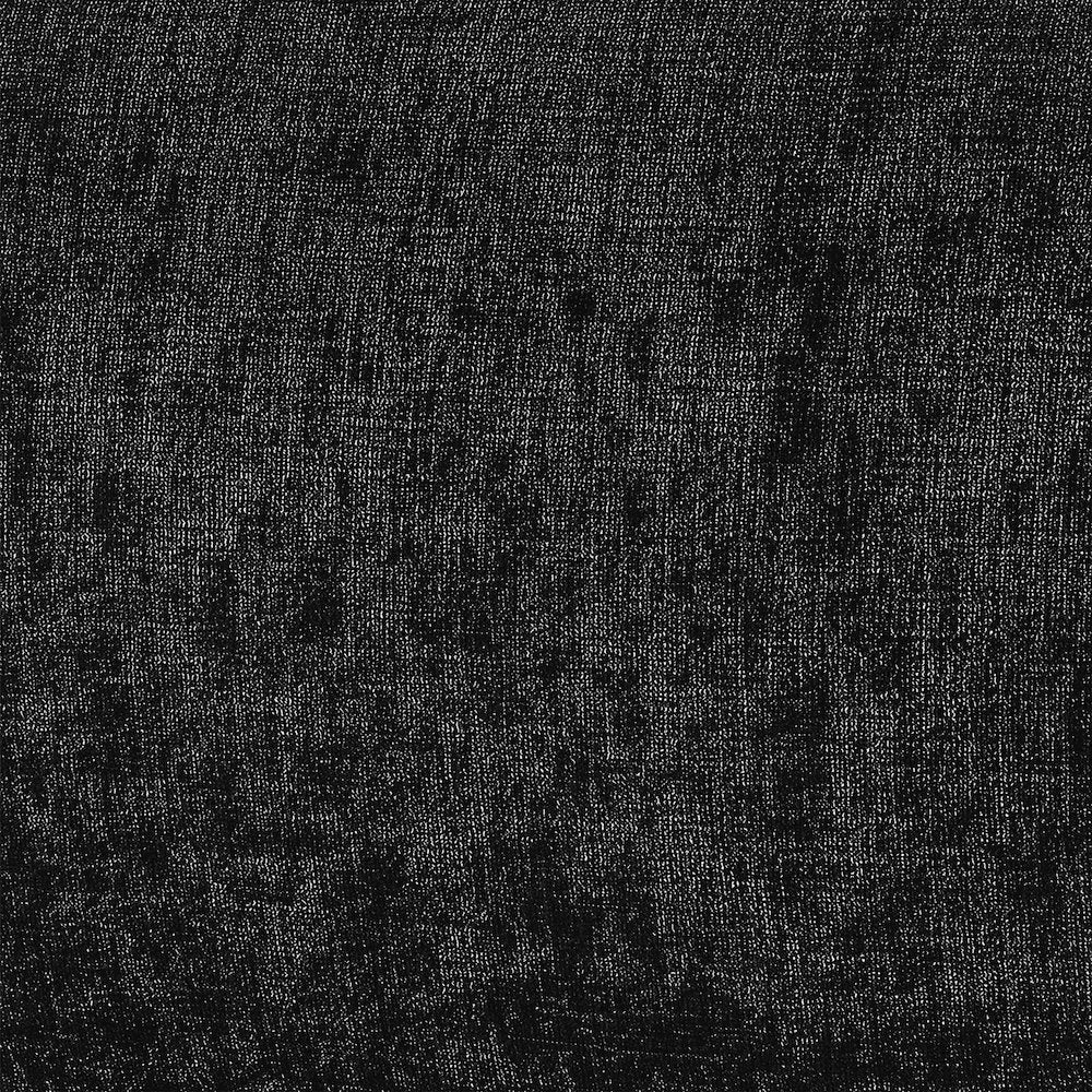 Paxton Black Chenille Fabric Full Bed