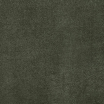 Rava Green / Brown Velvet Upholstered King Bed