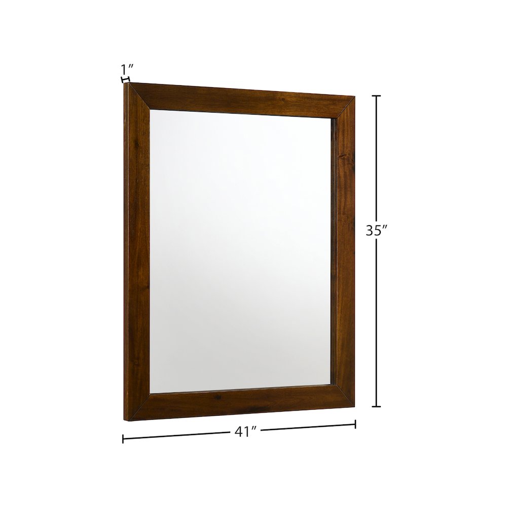 Reed Antique Coffee Mirror