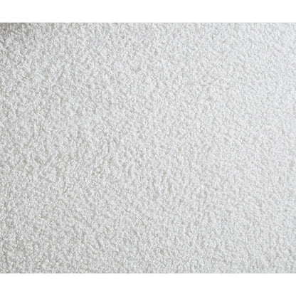 Rudy Cream Teddy Fabric Full Bed