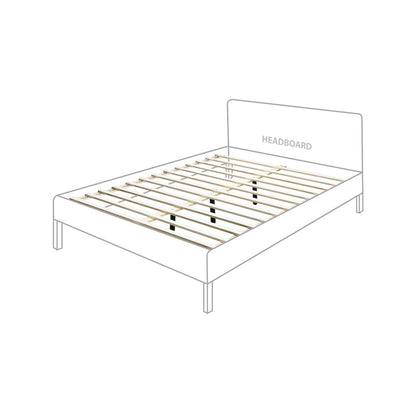 Siena Black Ash Wood Full Bed