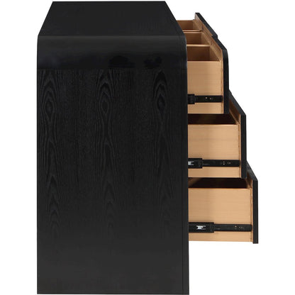 Siena Black Night Stand