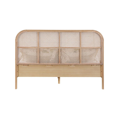 Siena Natural Ash Wood King Bed