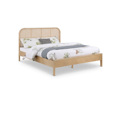 Siena Natural Ash Wood Queen Bed