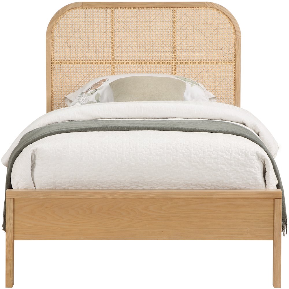 Siena Natural Ash Wood Twin Bed