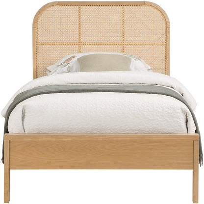 Siena Natural Ash Wood Twin Bed