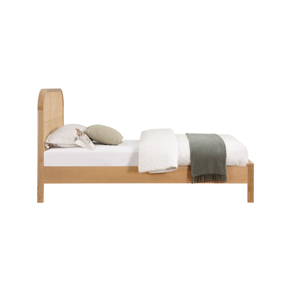 Siena Natural Ash Wood Twin Bed