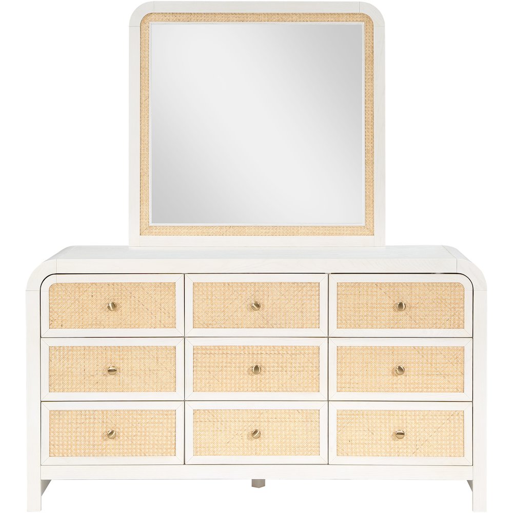 Siena White Dresser