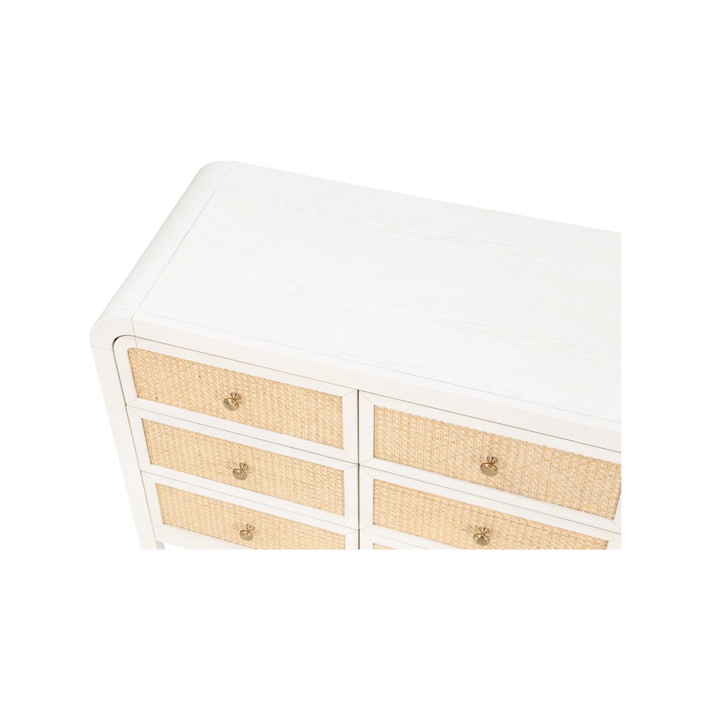 Siena White Dresser