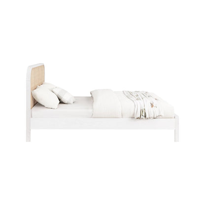 Siena White Ash Wood Full Bed