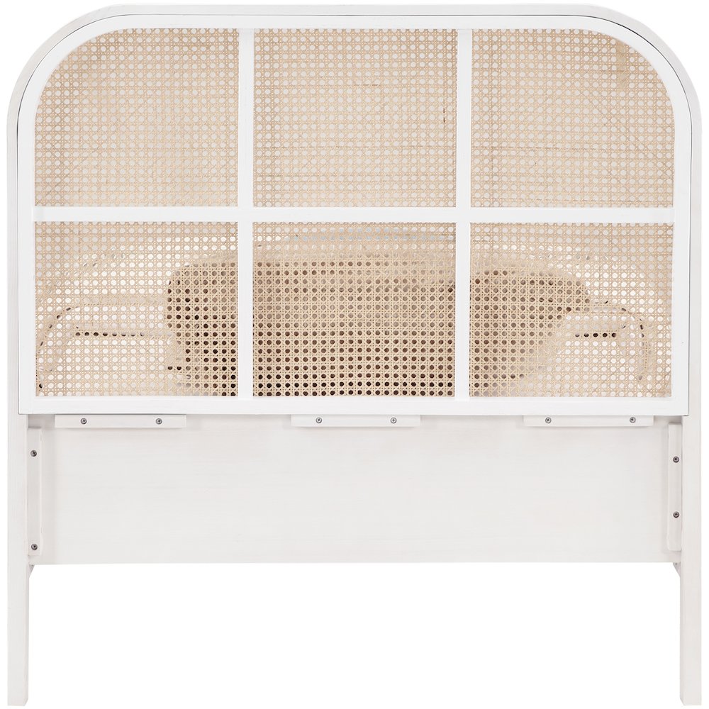 Siena White Ash Wood Twin Bed