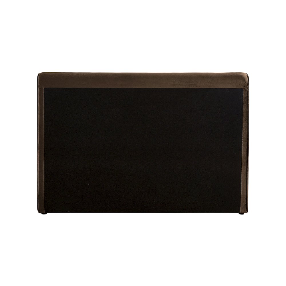 Sloan Brown Velvet Full Bed