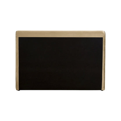Sloan Camel Velvet King Bed