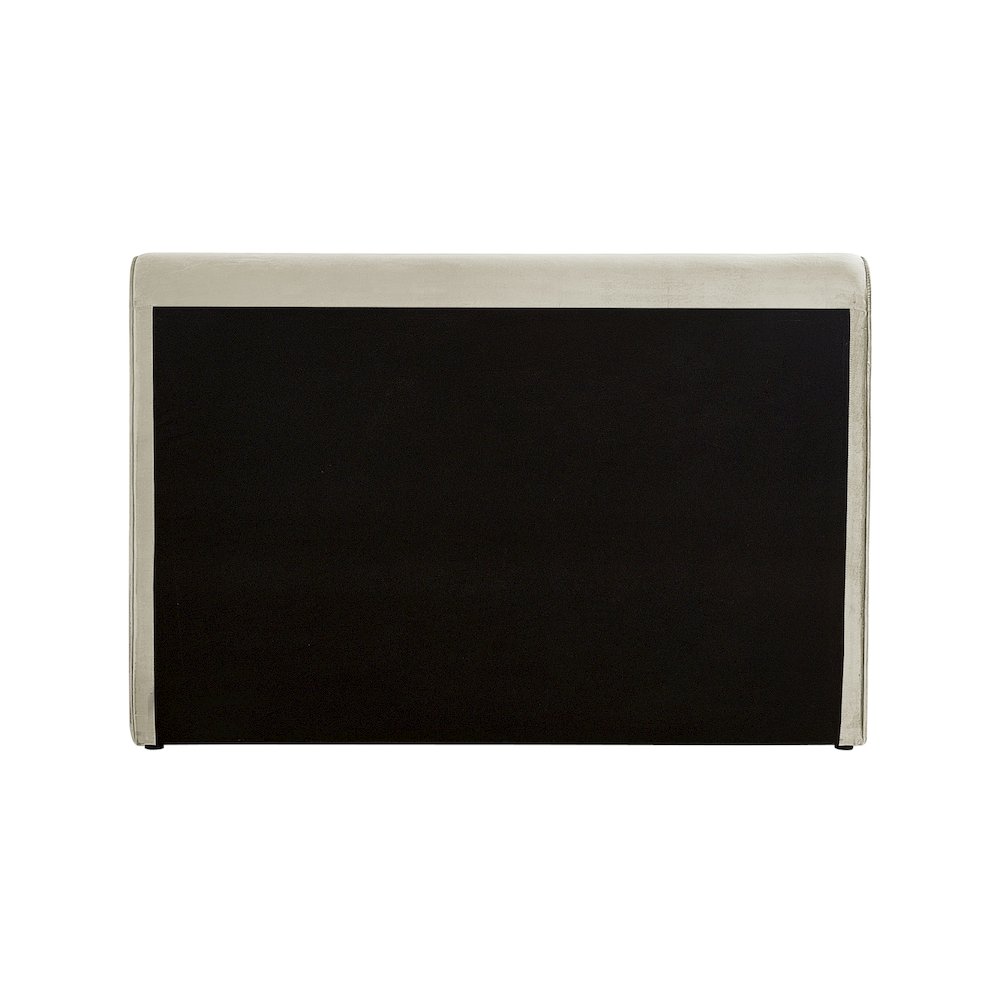 Sloan Cream Velvet King Bed