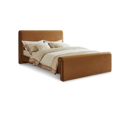 Sloan Saddle Velvet King Bed