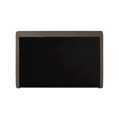 Stylus Brown Boucle Fabric King Bed