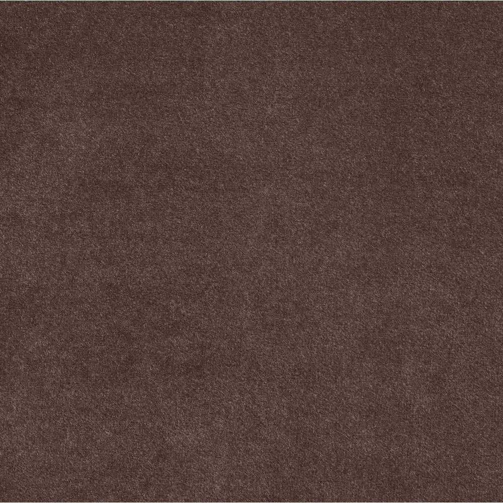 Tempo Brown Velvet Upholstered Twin Bed