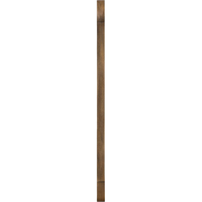 Tiberio Brown Solid Wood Mirror