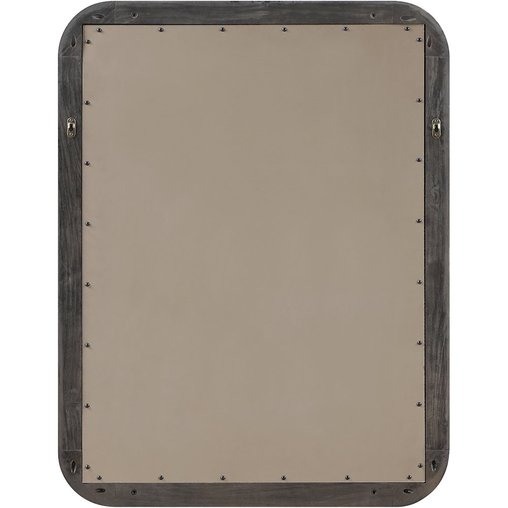 Tiberio Brown Solid Wood Mirror