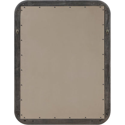 Tiberio Brown Solid Wood Mirror
