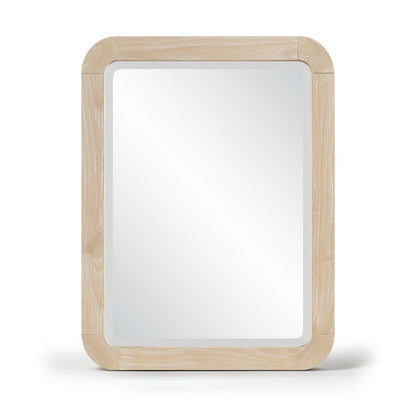 Tiberio Natural Solid Wood Mirror