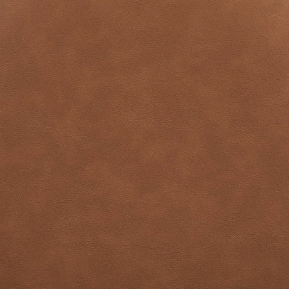 Warby Cognac Vegan Leather Upholstered Twin Bed