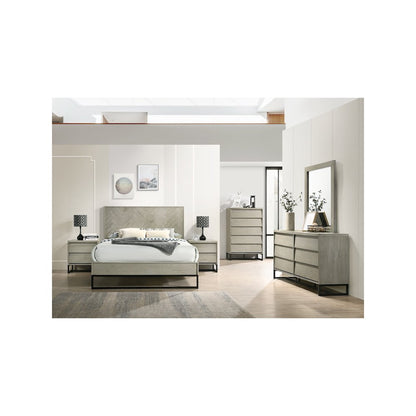 Weston Grey Stone Mirror