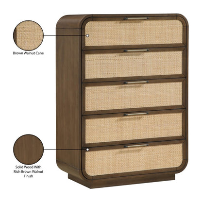 Windsor Brown Solid Wood Chest