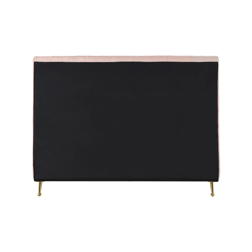 Zara Pink Velvet King Bed