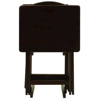 Espresso, Tray Table, Removable Tray Top, Quality Build