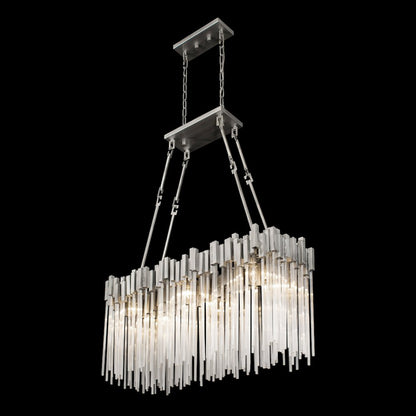 Matrix 6-Lt Linear Pendant - Rainy Night