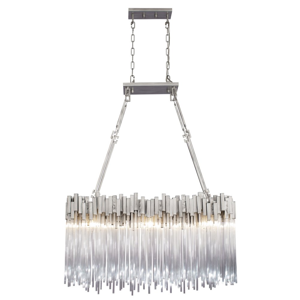 Matrix 6-Lt Linear Pendant - Rainy Night